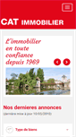 Mobile Screenshot of cat-immobilier.com